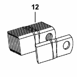 434.963 NOŻYK PRAWY POTTINGER DURASTAR 116X49X4