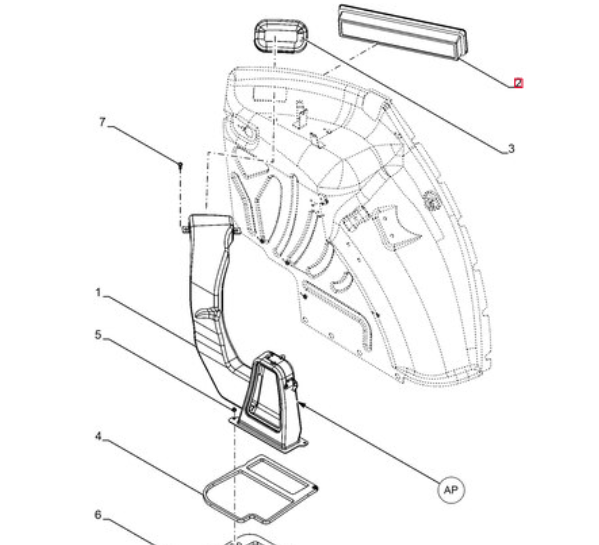 47565055 Filtr kabinowy CNH - obrazek 3